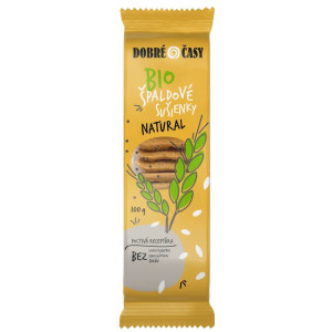 Bio Špaldové sušienky Natural, 100 g